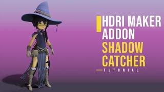 HDRi Maker Addon - Shadow Cartcher | Blender Tutorial