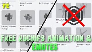 Script Showcase : Fe Rochips Free Animation and emotes script