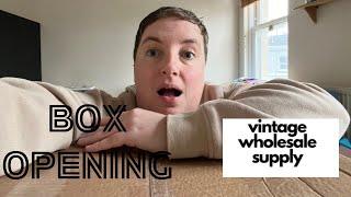 Box Opening Vintage Wholesale Supply | UK Reseller