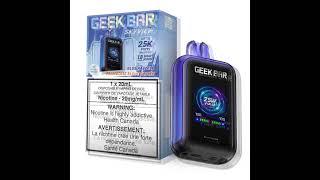 ️ Elevate your vape with the Geek Bar Skyview 25K in Berry Ice! Experience up to 25,000 puffs