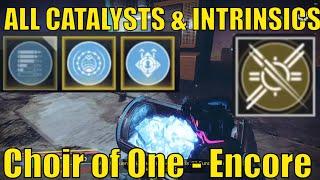 How to get all CATALYSTS and Intrinsics for Choir of One | All 7 Secret Chests in Encore