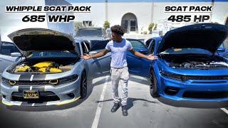 Whipple supercharged scat pack charger! faster than a hellcat?