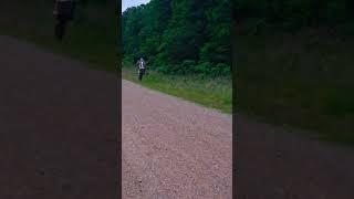 3rd gear wheelie #dirtbike #motocross #husqvarna