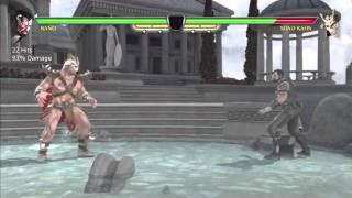 Mk vs Dc - Kano 22 Hit 93% Damage Statue Break Combo - Mortal Kombat vs Dc Universe