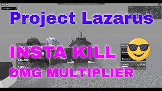 Roblox | Project Lazarus: Zombies | Insta kill | Damage Multiplier | OP Script | Pastebin 2022