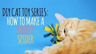 DIY Cat Toys - How to Make a Knotty Spider