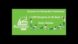 Dick Clerkin's 'Burpees for Barnardos' Fundraiser...