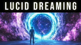 Enter A Parallel Reality | Lucid Dreaming Black Screen REM Sleep Hypnosis To Travel To Other Worlds