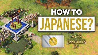 How to Play Japanese in Season 10 & 11 (Fast Castle & Feudal Allin Guide)