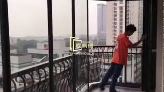 Heat Insulated Sliding Glass Balcony Glazing System