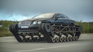 Самый быстрый гусеничный вездеход в мире. Bentley Ultratank.