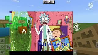 ALPHABLOX Flying | Rick And Morty | Blue Blur TV CRAZY!