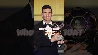 Messi vs Ronaldo Ballon d’Or Wins – Year by Year Breakdown! 