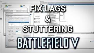 How to Fix Battlefield V lags And Stuttering Problem | BFV BETA