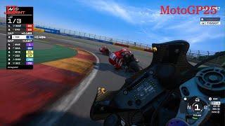 MotoGP25-PS5-Aragon GP Sprint Race-Onboard With JT Challenging Marc Marquez And Bagnaia At Aragon