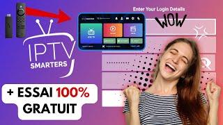 COMMENT CONFIGURER IPTV SMARTERS PRO SUR TOUS LES FIRESTICKS + DÉTAILS DE CONNEXION GRATUITS