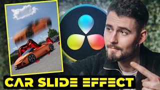 HOW TO Insane Slide Effect for Trending Videos | Davinci Resolve 18 Tutorial