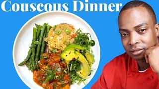 Couscous with  mackerel in tomato sauce ￼ | Chef Ricardo Cooking