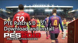 PES 2019 Update PTE Patch 5.0 [CPY]