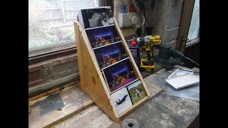 How-to Make a Greeting Card Display Stand (Version 2)