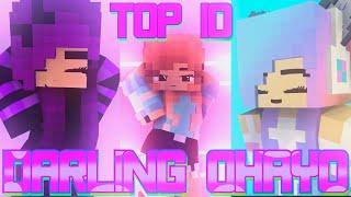 TOP 10 DARLING OHAYO DANCE MEMES |  MINECRAFT ANIMATIONS