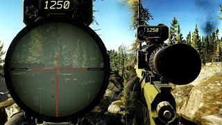 Escape from Tarkov - Longest Sniper Shot 1000+ meters