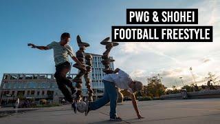 PWG & SHOHEI - FOOTBALL FREESTYLE in Malmö, Sweden