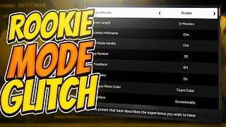 ROOKIE DIFFICULTY GLITCH TUTORIAL - NBA 2K20