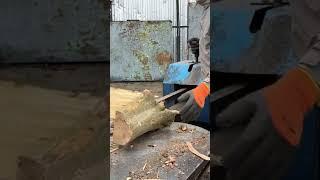 Quick splitting wood 🪵 #recommended