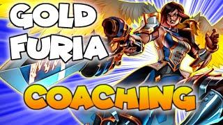 Paladins COACHING - GOLD FURIA Is So Close! (Advanced Analysis)