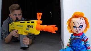 NERF ПОБЕДИТЬ, что бы ВЫЖИТЬ!!!WIN, to survive !!!