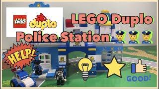 LEGO DUPLO City Police Station and Police Car (레고 듀플로 경찰서)