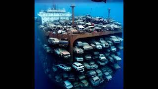 Sunken Treasure: Ship Filled with Cars Found Underwater – An Eerie Discovery!