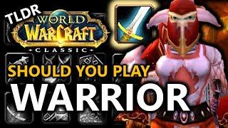 Is WARRIOR Worth Playing in Classic WoW?