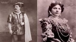 Caruso and Louise Homer sing Mal reggendo from Il trovatore. Original 78 played on a Victrola.