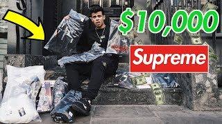 Supreme x CDG Drop I SPENT $10,000 *NO JOKE*