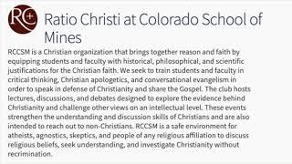 Ratio Christi - Colorado School of Mines