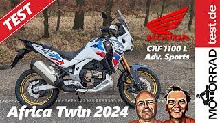 Honda CRF 1100 L Africa Twin Adventure Sports | Test 2024 (deutsch)