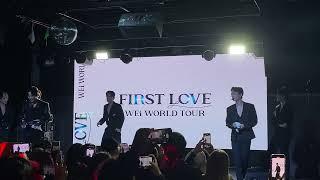 WEi in new york city | first love world tour 2022 (part 2 of 4)