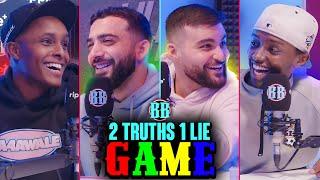 THE WILDEST 2 TRUTHS 1 LIE GAME!!! | BARRA BRUVVAS