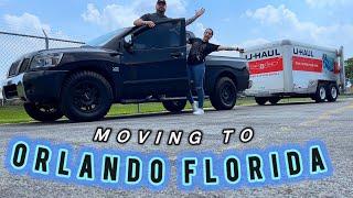 Moving to ORLANDO FLORIDA ️| Road Trip Travel Vlog