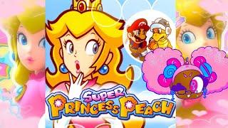 LIVING THE PRINCESS DREAM!! | A Bimbo plays Super Princess Peach lets play part 1