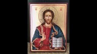 How to paint Jesus Christ Icon? / Как да нарисувам Исус Христос Икона?