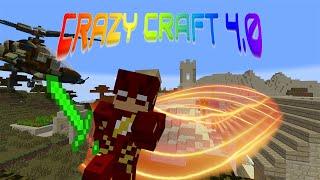 Minecraft Crazy Craft 4.0 Superhero's and More Ep 2 Emerald Sword