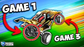 Rocket League, but every game I have LESS car control...