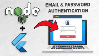 Flutter Node Auth Tutorial with State Management - Email Password Login/Sign Up