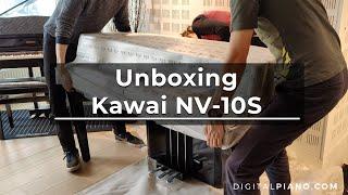 Unboxing and assembly of Kawai NV-10S | Digitalpiano.com