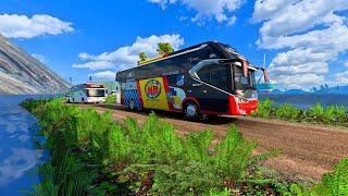 driving overload bus on extreme hills road #20 @iMSpeedYT