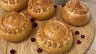 Buns with apples NO Yeast recipe