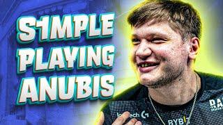 S1MPLE PLAYS FACEIT ON ANUBIS | CSGO POV